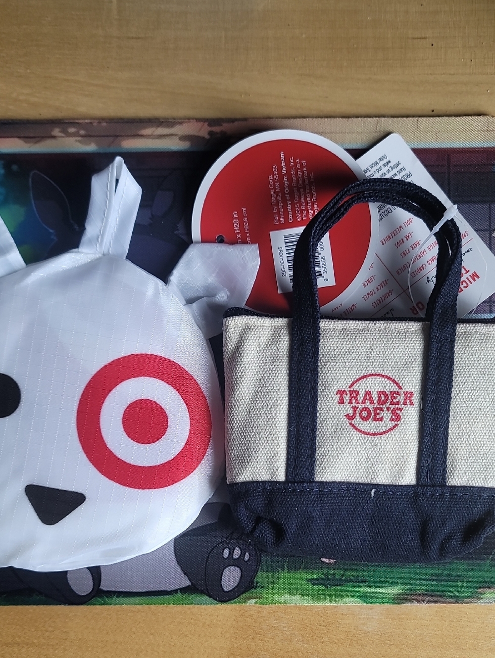 Two Micro Tote Bag for grocery
